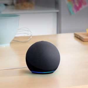 Amazon Echo Dot (newest model) - Vibrant sounding speaker, Designed for Alexa+, Great for bedrooms, dining rooms and offices, Glacier White